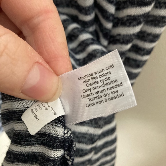 Lane Bryant Blue & White Tank, Size 22/24 - Picture 5 of 6